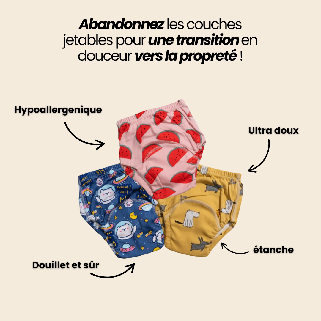 Culottes d'apprentissage de la propreté 🌿