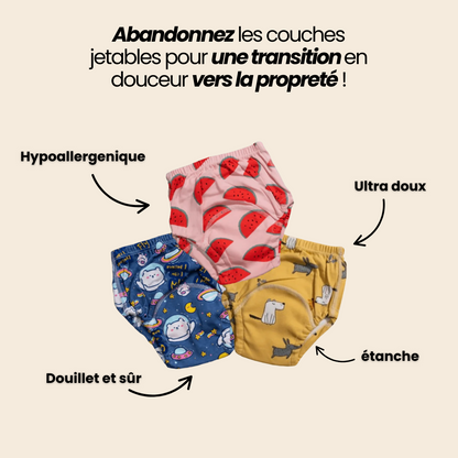 Culottes d'apprentissage de la propreté 🌿